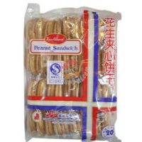 大地牌400g花生味夾心餅干