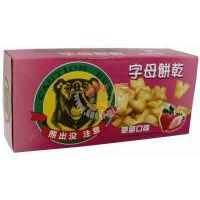 熊出沒字母餅乾草莓口味150g
