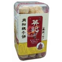 英記肉松棋子餅300克