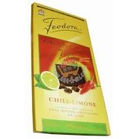 菲多雅特級黑巧克力(辣椒青檸味)100克(02)