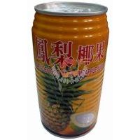 巧口鳳梨椰果汁/350ML