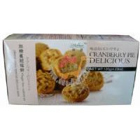 琦諾無糖蔓越莓餅干/120克