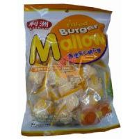 利洲漢堡夾心棉花糖(香橙味夾心)/90克