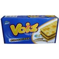 沃伊思巧克力味3+2梳打夾心餅干/180克