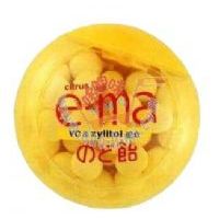 日本味覺EMA塑膠罐果糖(檸檬味)33克