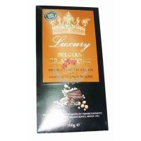 愛蓮榛仁脆皮黑巧克力100克