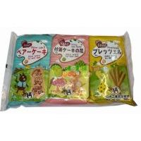 壹格日式三聯(lián)包什錦餅300克
