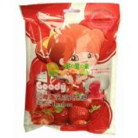 古迪北海道乳球夾心糖(草莓味)180克