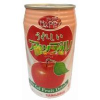 日本新加利亞開心蘋果汁350ml